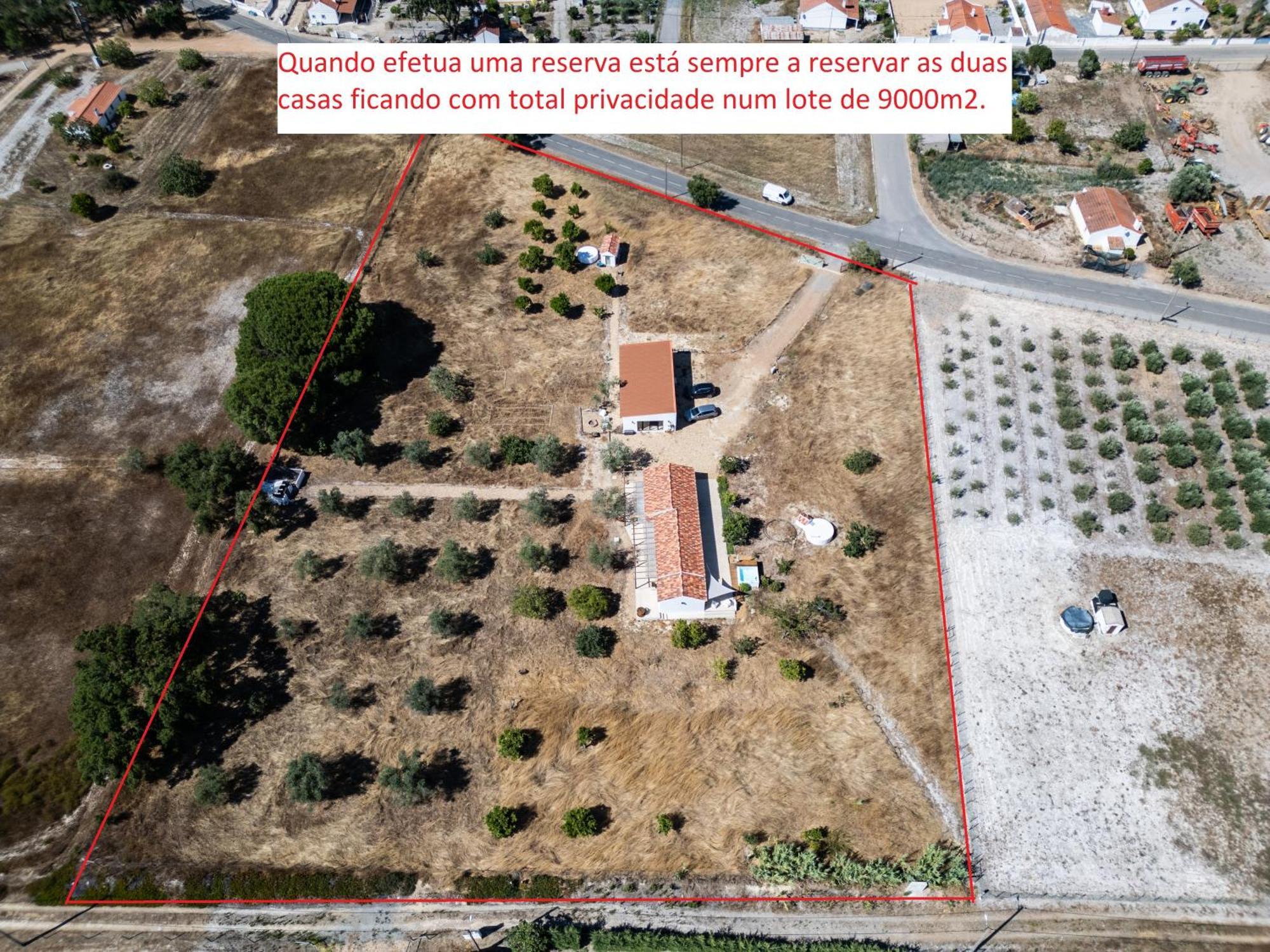 Oak Monte Alentejano - 2 Casas T2 Alugadas Sempre Em Simultaneo Toda A Propriedade E Exclusiva A Uma So Reserva Santiago do Cacém Exterior foto